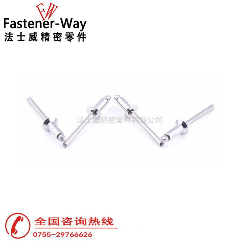 304全不锈钢圆头拉钉铆钉 304全不锈钢圆头拉钉铆钉