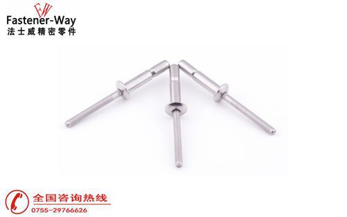 不锈钢开口型拉丝抽芯铆钉拉钉