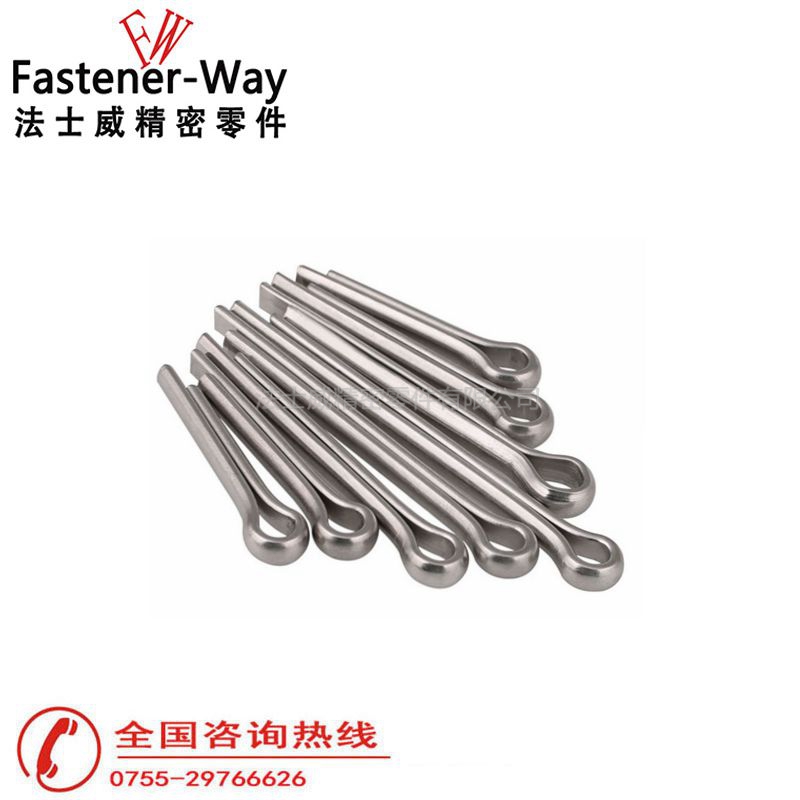 GB91不锈钢开口销发夹销6 GB91不锈钢开口销发夹销6