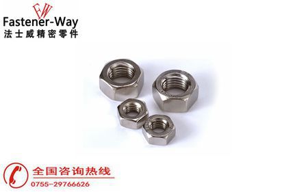 不锈钢六角螺母拆卸和使用【法士威螺丝知识分享】