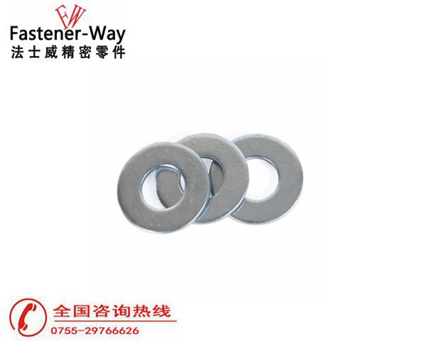 DIN9021碳钢镀锌大平垫片 加大平垫圈